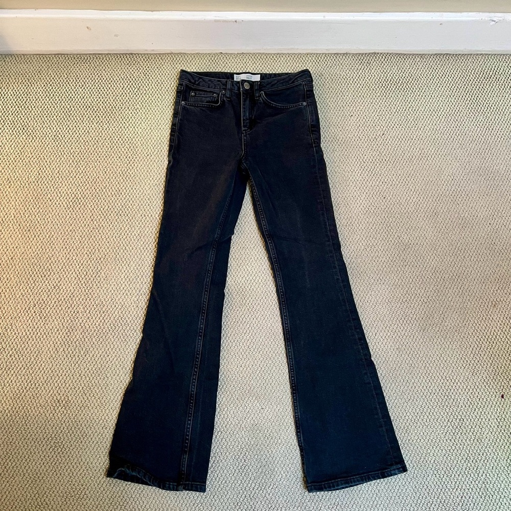 Topshop Tally Flare Jeans